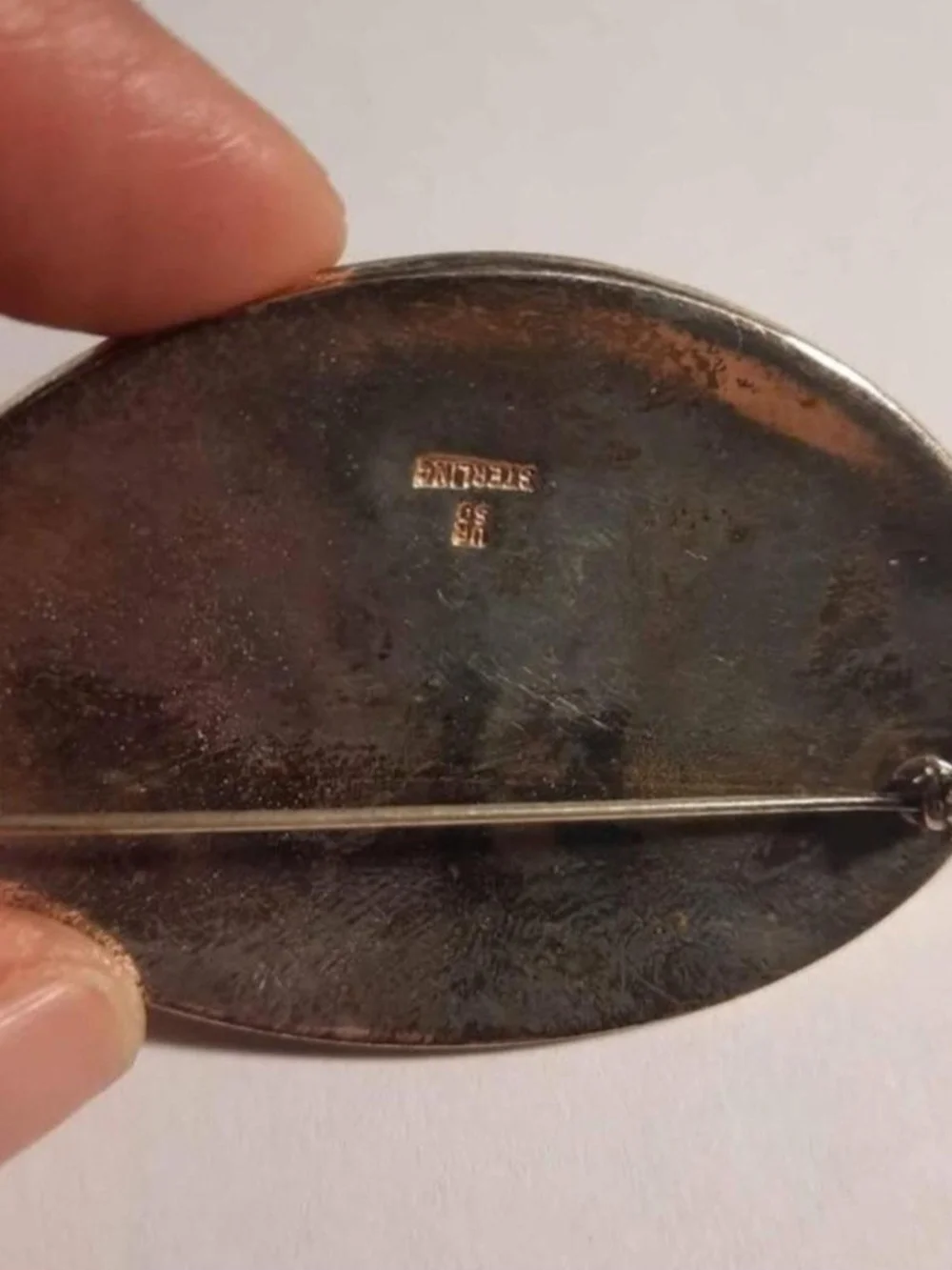 Vintage David Urso  Sterling Marked Jewelry Piece Brooch Pin